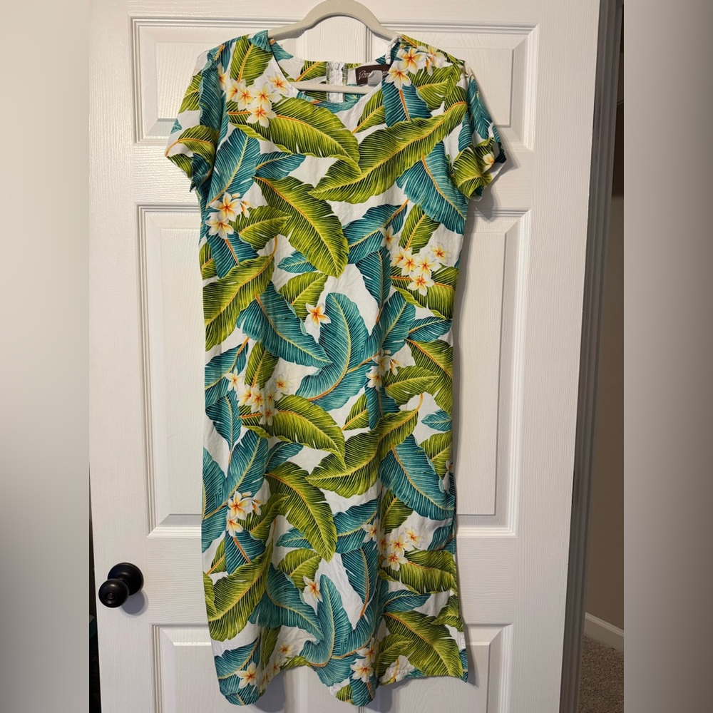 XL Hawaiian dress authenticity confirmed!